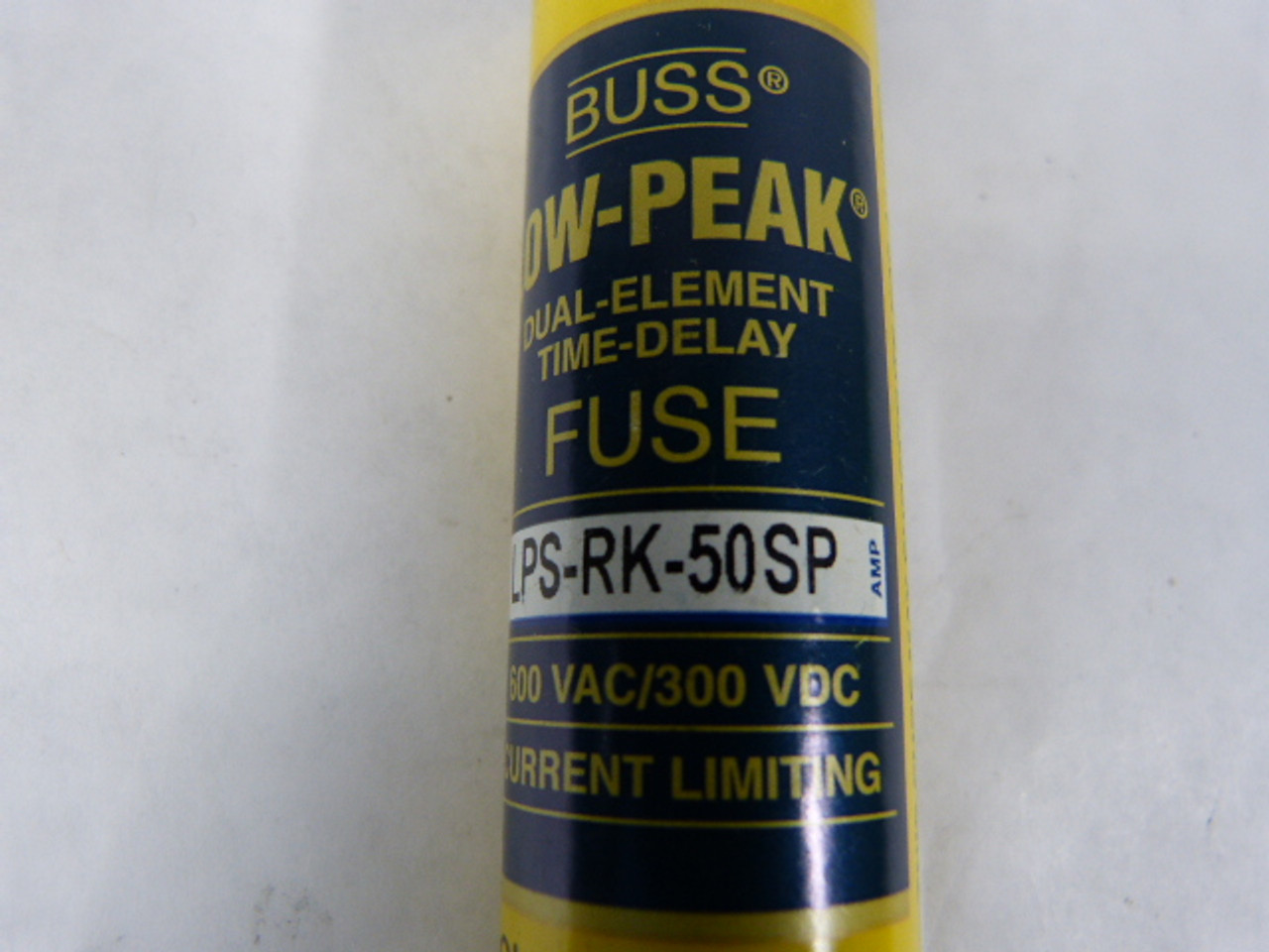 Low-Peak LPS-RK-50SP Dual Element Time Delay Fuse 50A 600V USED