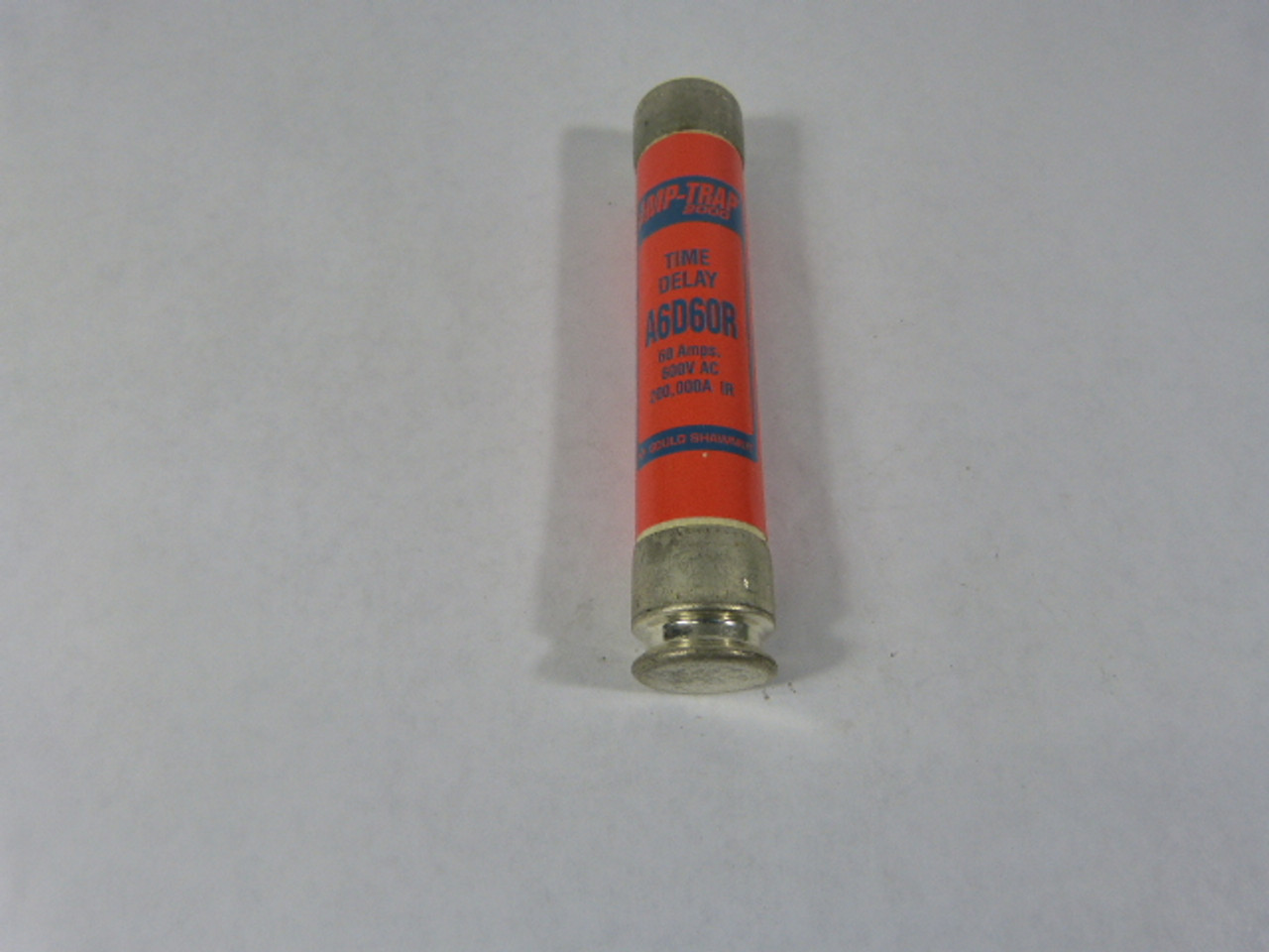 Gould Shawmut A6D60R Time Delay Fuse 60A 600V USED
