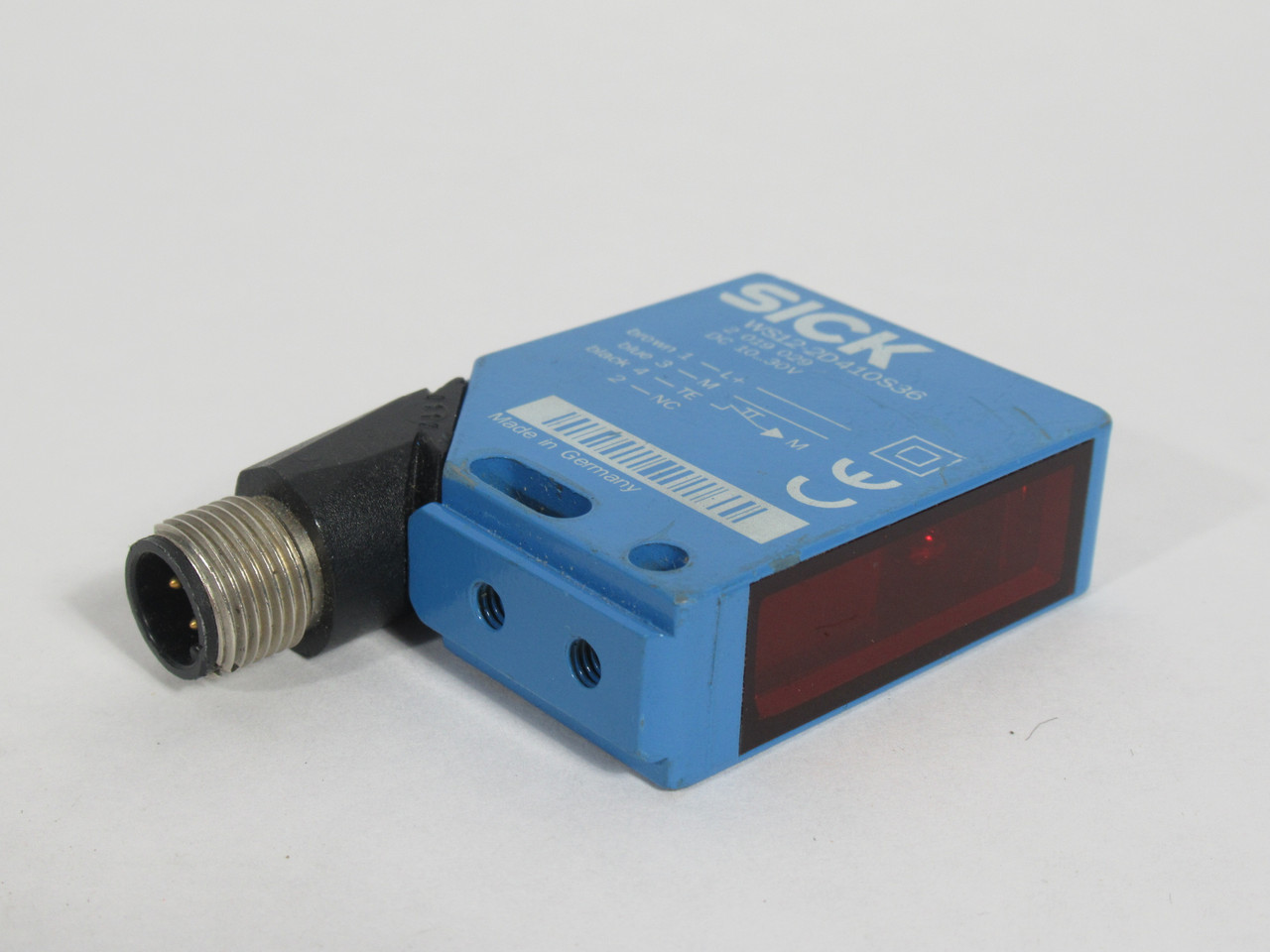 Sick WS12-2D410S36 Photoelectric Switch 10-30VDC 5m SHELF WEAR USED