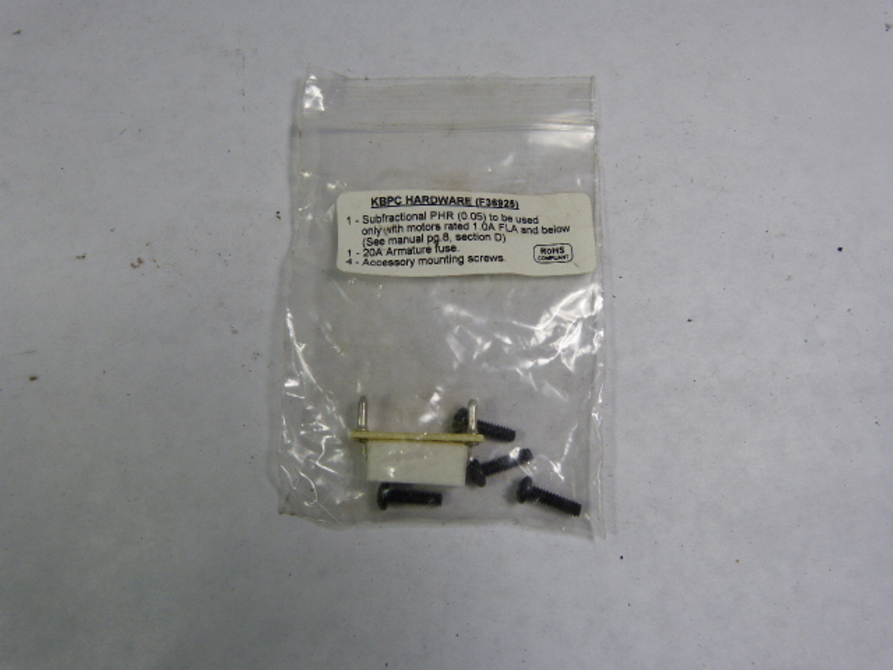 KBPC F36925 Motor Accessory Kit ! NWB !