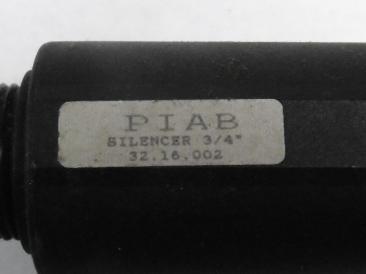 PIAB 32.16.002 Silencer 3/4" USED