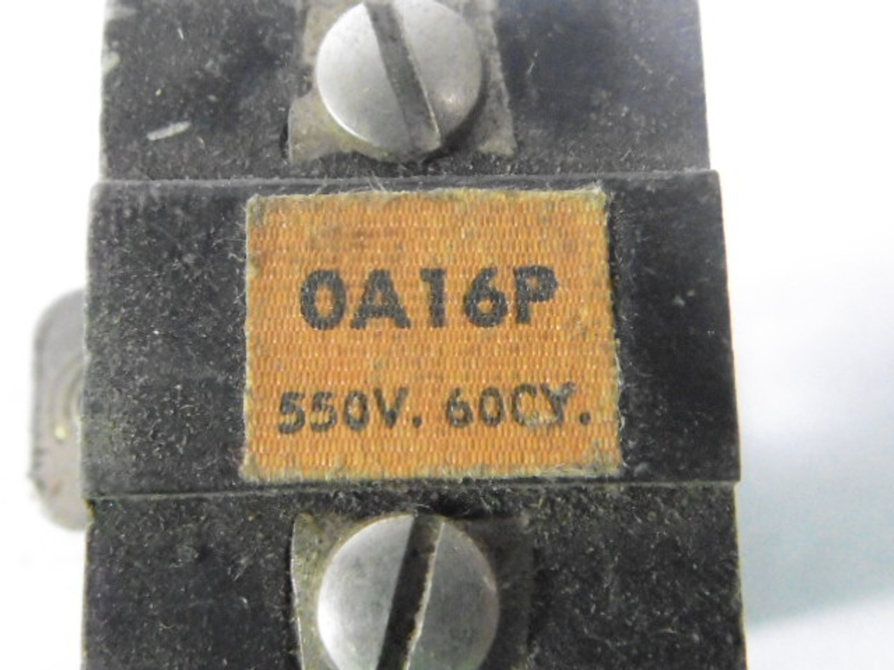 Allen-Bradley 0A16P Coil 550V 60Hz USED