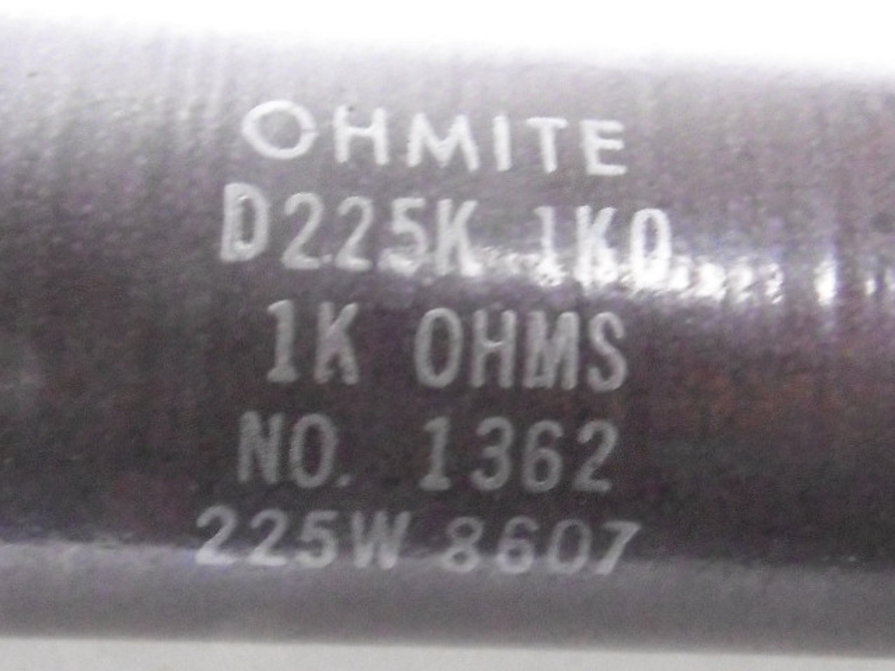 Ohmite D225K1K0 Resistor 225W 1K Ohm USED