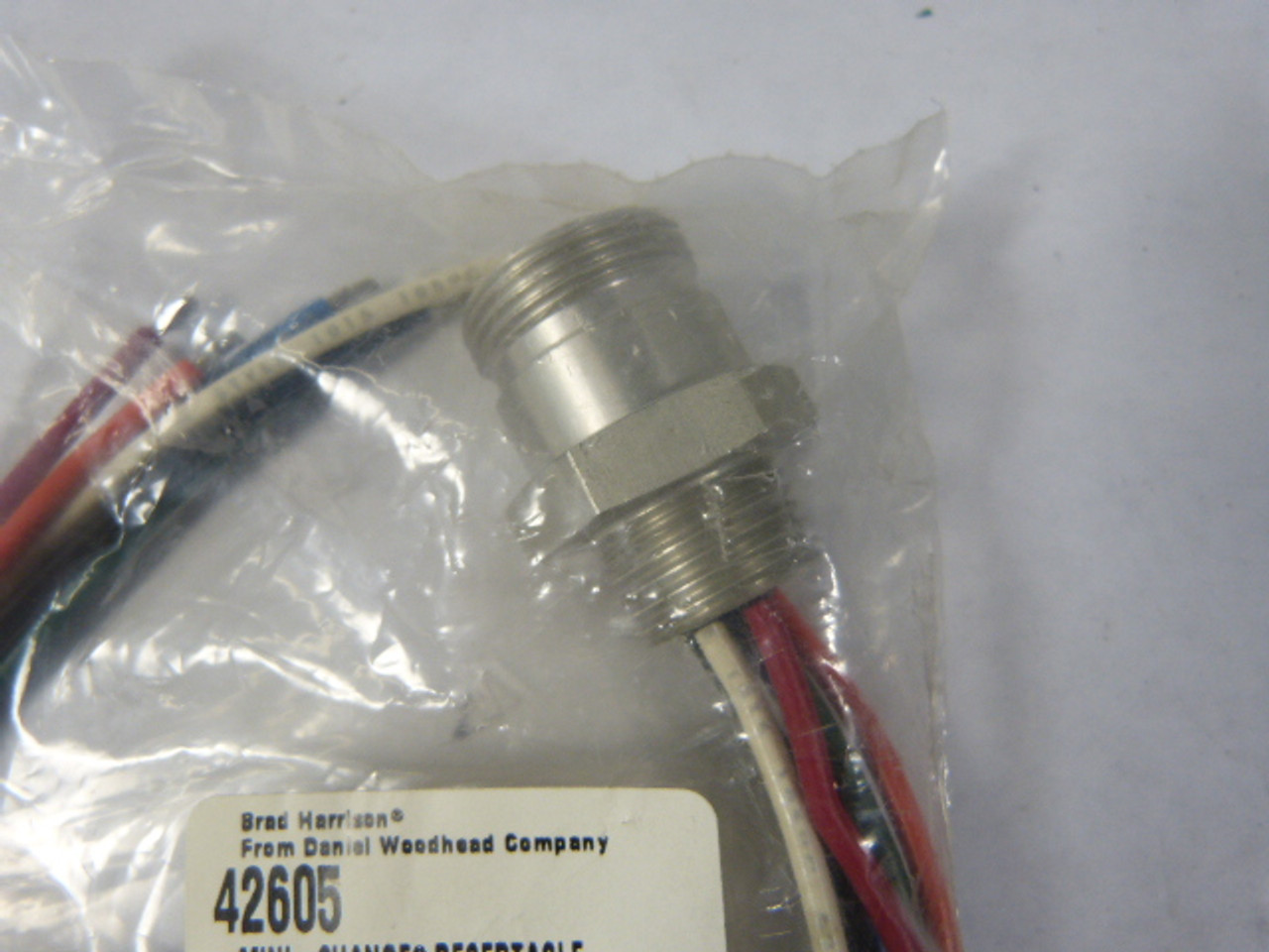 Brad Harrison 42605 Connector Mini-Change 6 Wire 6 Pin 600 V 8 Amp NWB