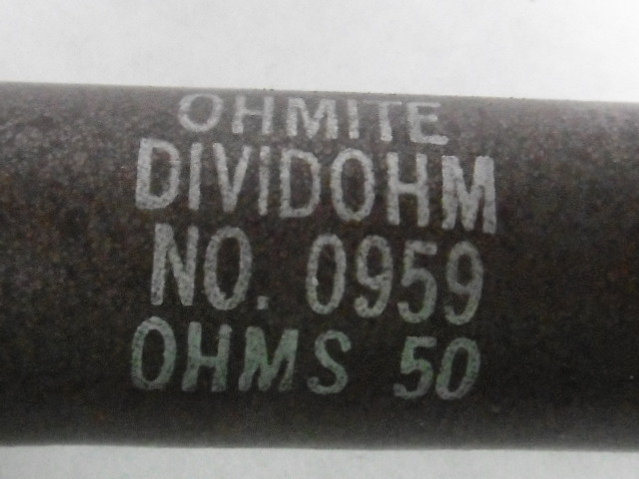 Ohmite 0959 Resistor 100W 50 Ohm USED