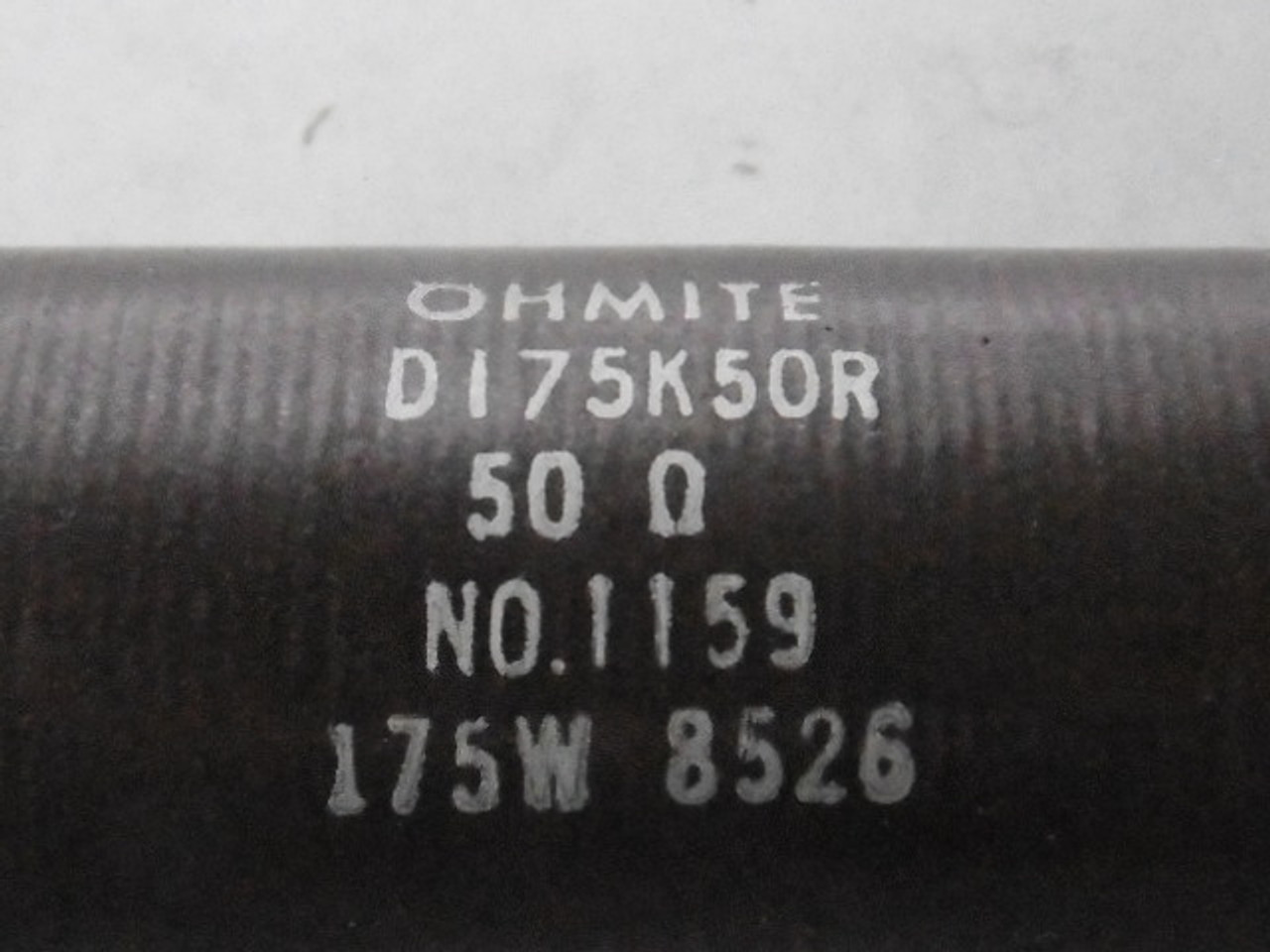 Ohmite D175K50R Resistor 175W 50 Ohm USED