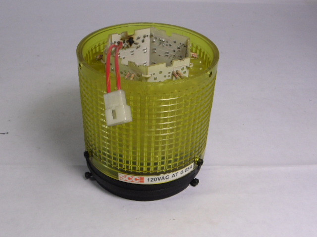 Static Controls 4000-SY-120 LED-Stack Indicator Section Yellow USED