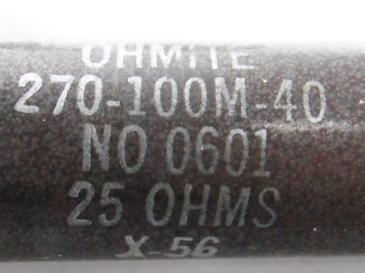 Ohmite 0601 Resistor 100W 25Ohm 270-100M-40 ! NEW !