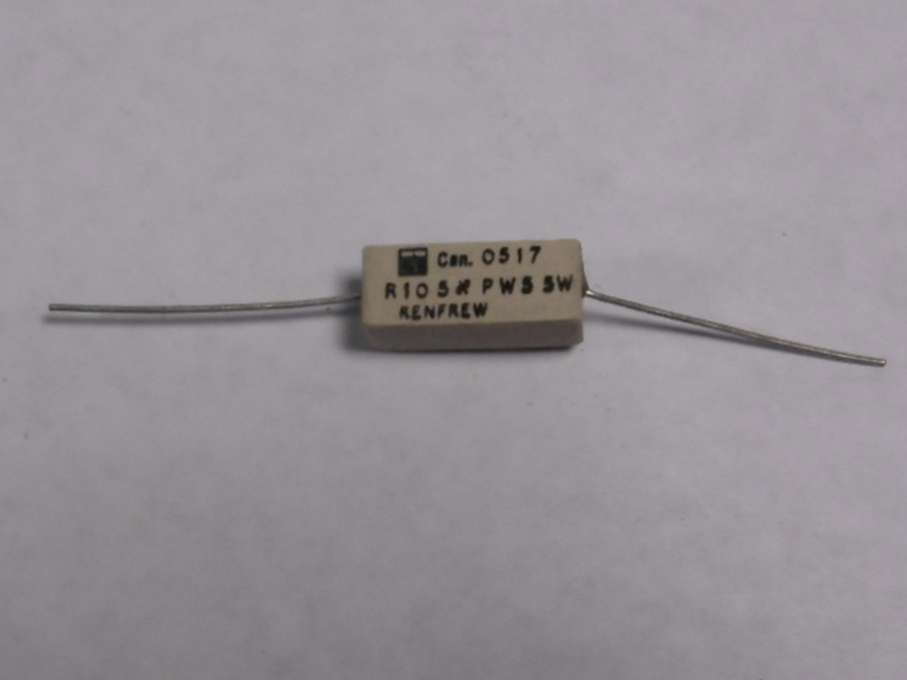 Renfrew Electric PW5 5W R10 Resistor 5W 5% USED