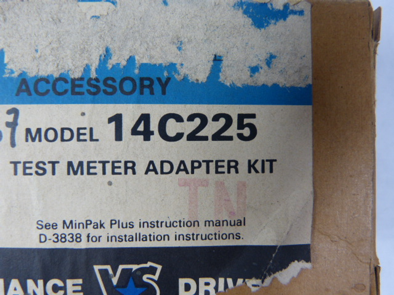 Reliance 14C225 Test Meter Adapter Kit ! NEW !