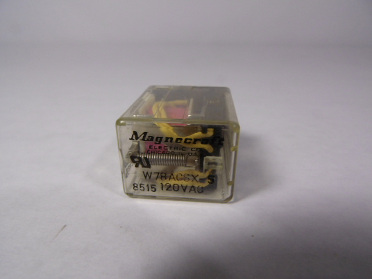 Magnecraft W78ACSX-5 Plug-In Relay 3amp 120VAC USED