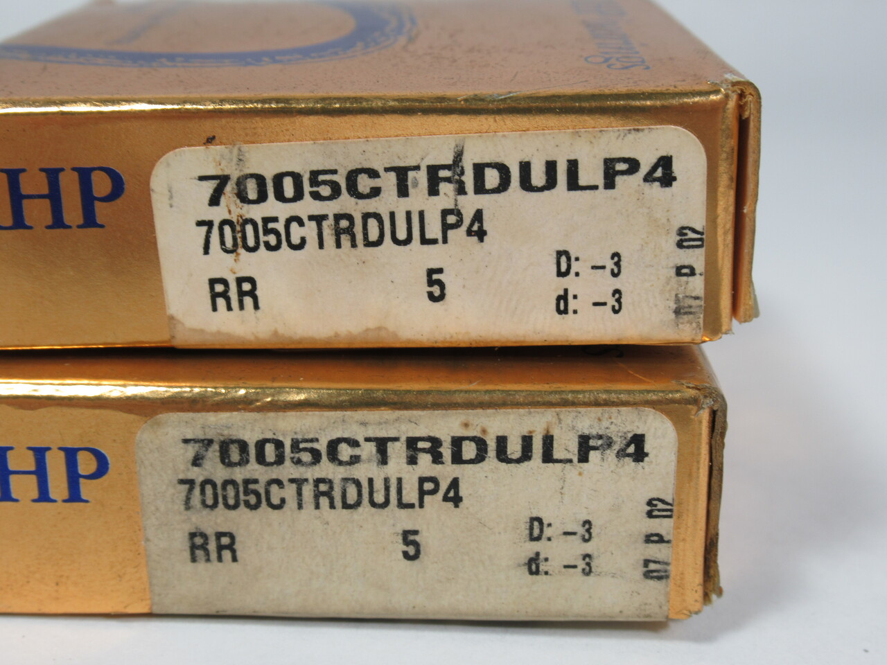 RHP 7005CTRDULP4 Super Precision Angular Contact Bearing Set 25x47x24mm NEW