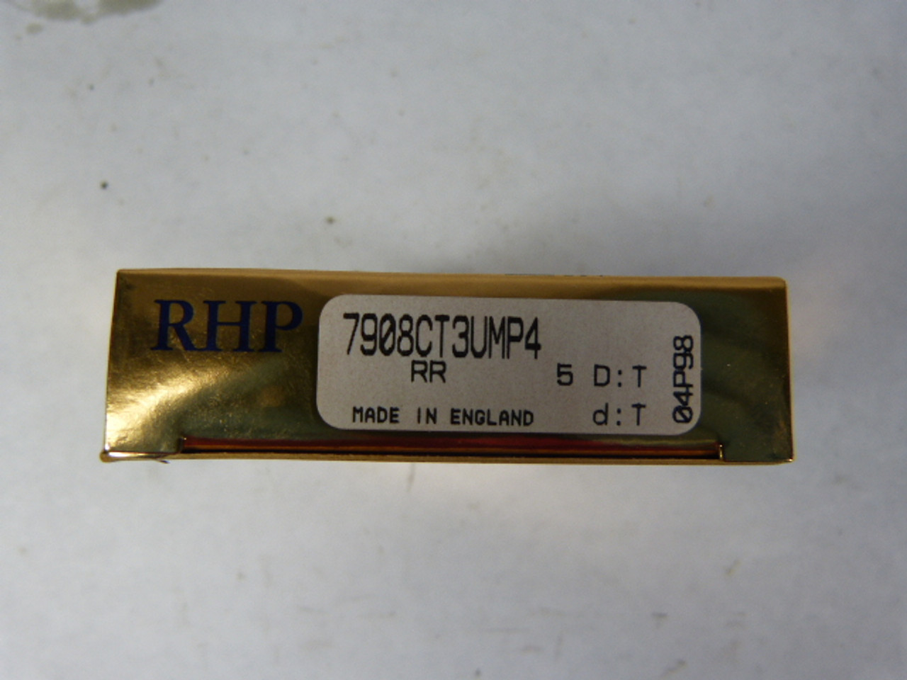 RHP 7908CT3UMP4 Angular Contact Precision Bearing ! NEW !