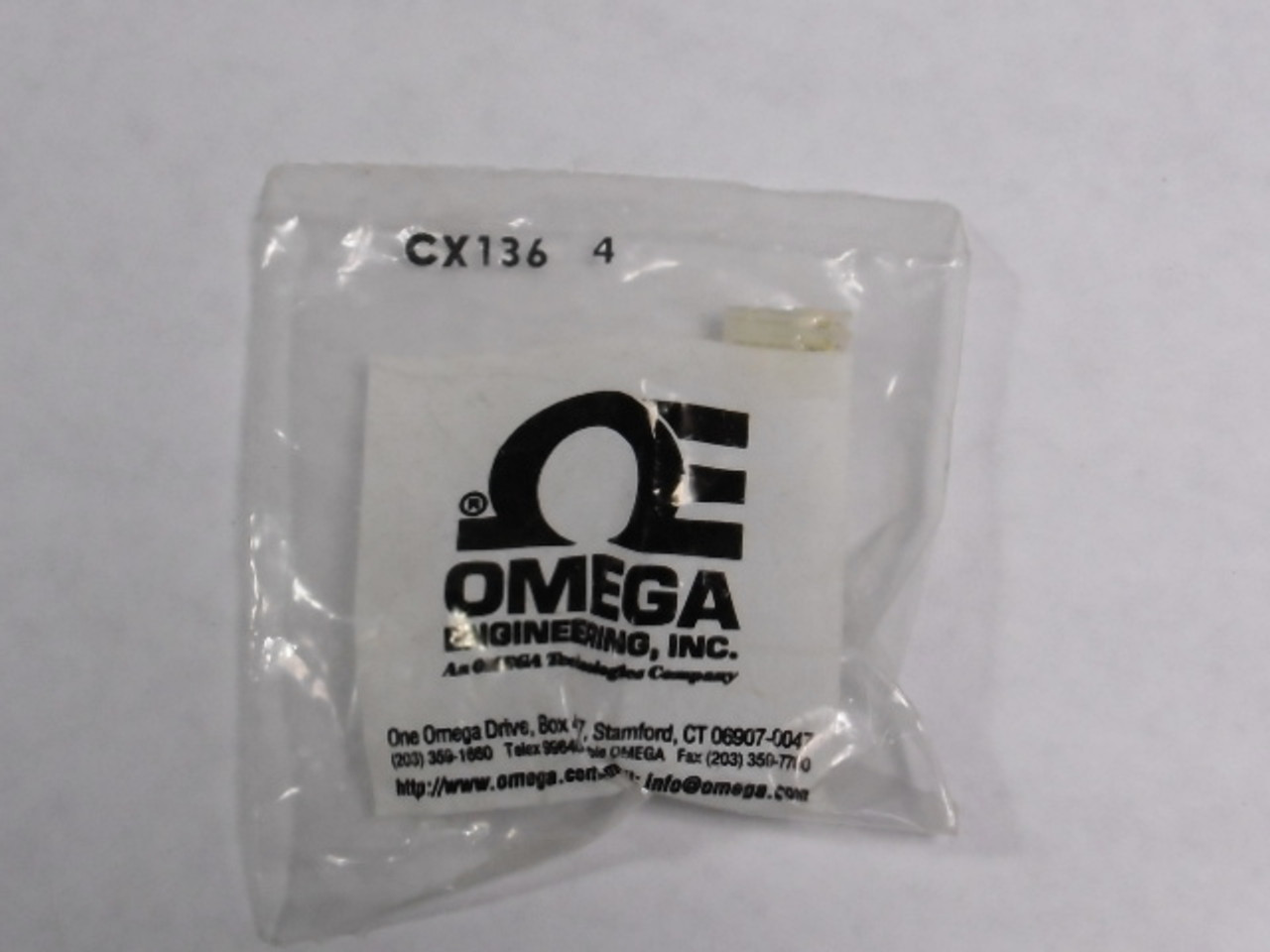 Omega CX136-4 Connector 4-Contact ! NWB !