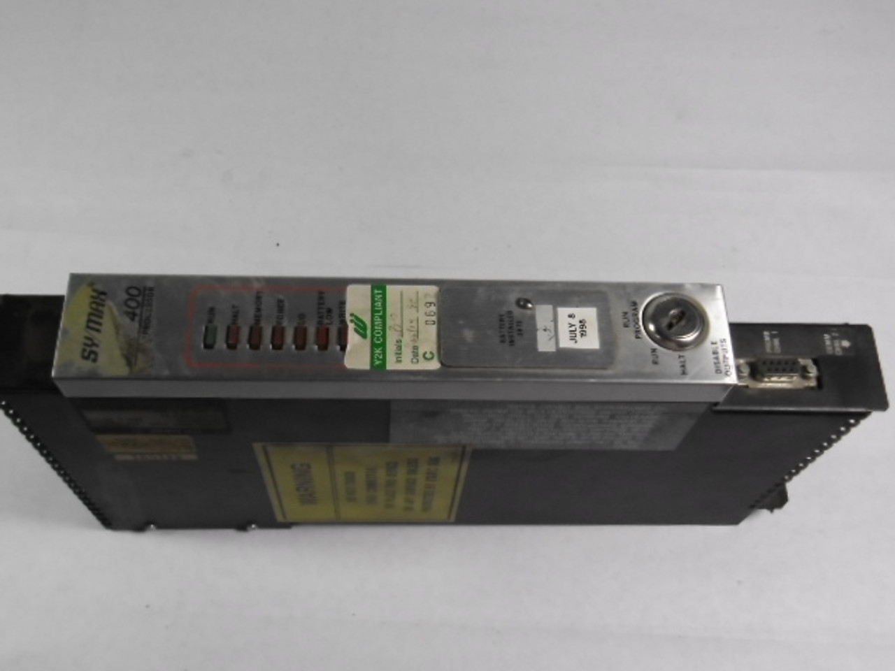 Square D 8020-SCP-423 Sy/Max Module 5VDC 3.5A *No Key* *COSMETIC DAMAGE* USED