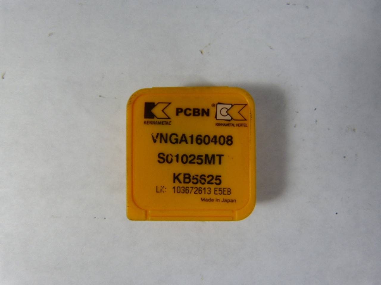 Kennametal KB5625 PCBN Insert Chipbreaker ! NEW !