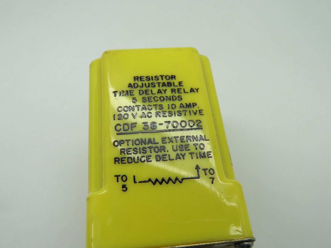 Potter & Brumfield CDF-38-70002 Time Delay Relay 115V AC USED