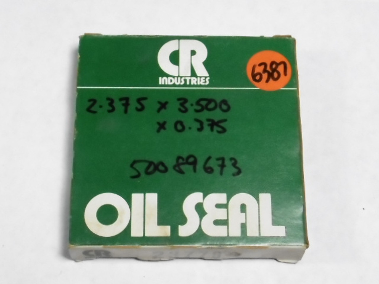 Chicago Rawhide 23779 Oil Seal 2.375x3.5x0.375" ! NEW !