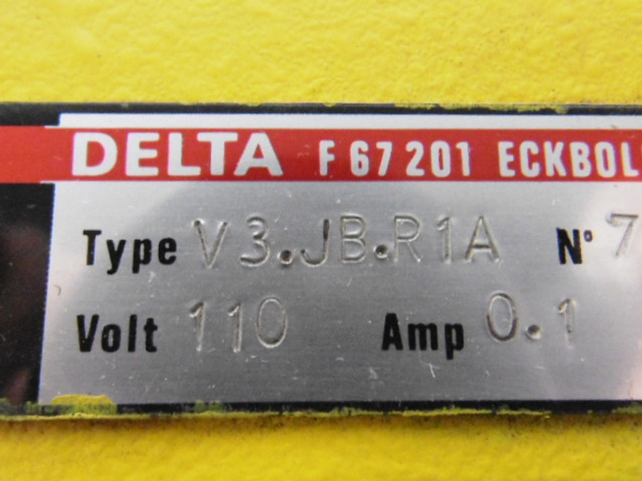 Delta V3-JB-R1A Optical Reflecting Barrier 110V 0.1A 60Hz ! NEW !