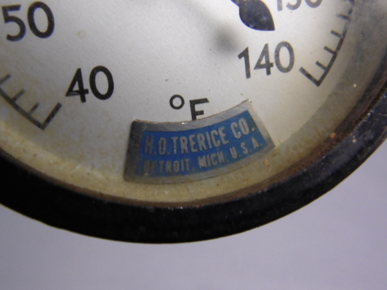 Trerice 40-140F Temperature Gauge 40-140F USED