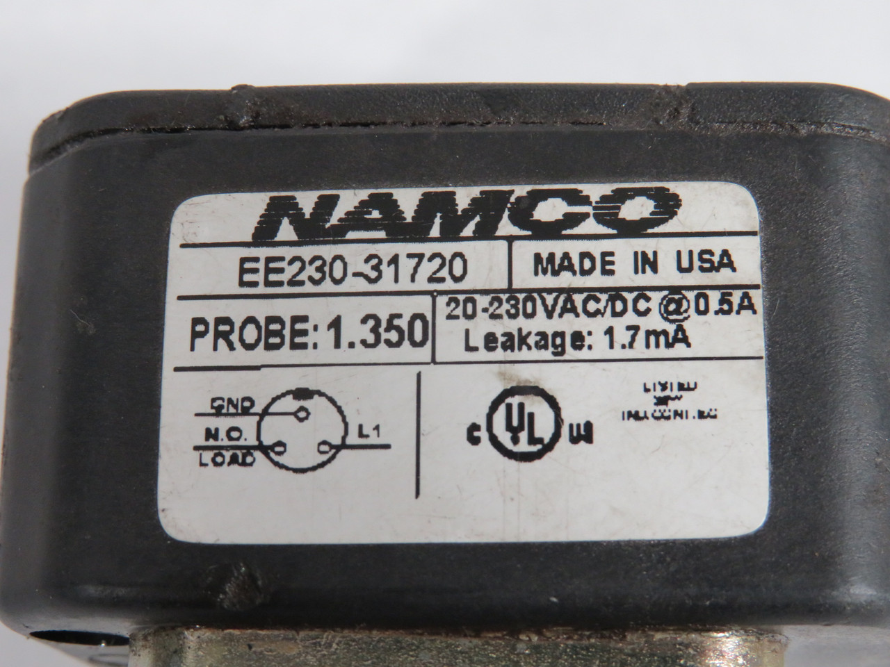 Namco EE230-31720 Cylindicator Sensor 20-230VAC/DC 0.5A SHELF WEAR USED