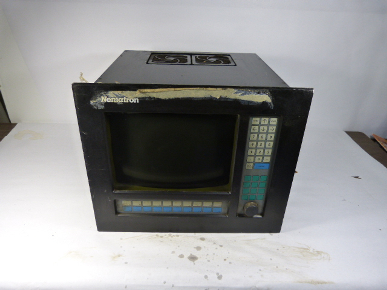 Nematron MON-4604-006 Operator Interface 14" Screen 115/230 V 1.5 Amp USED