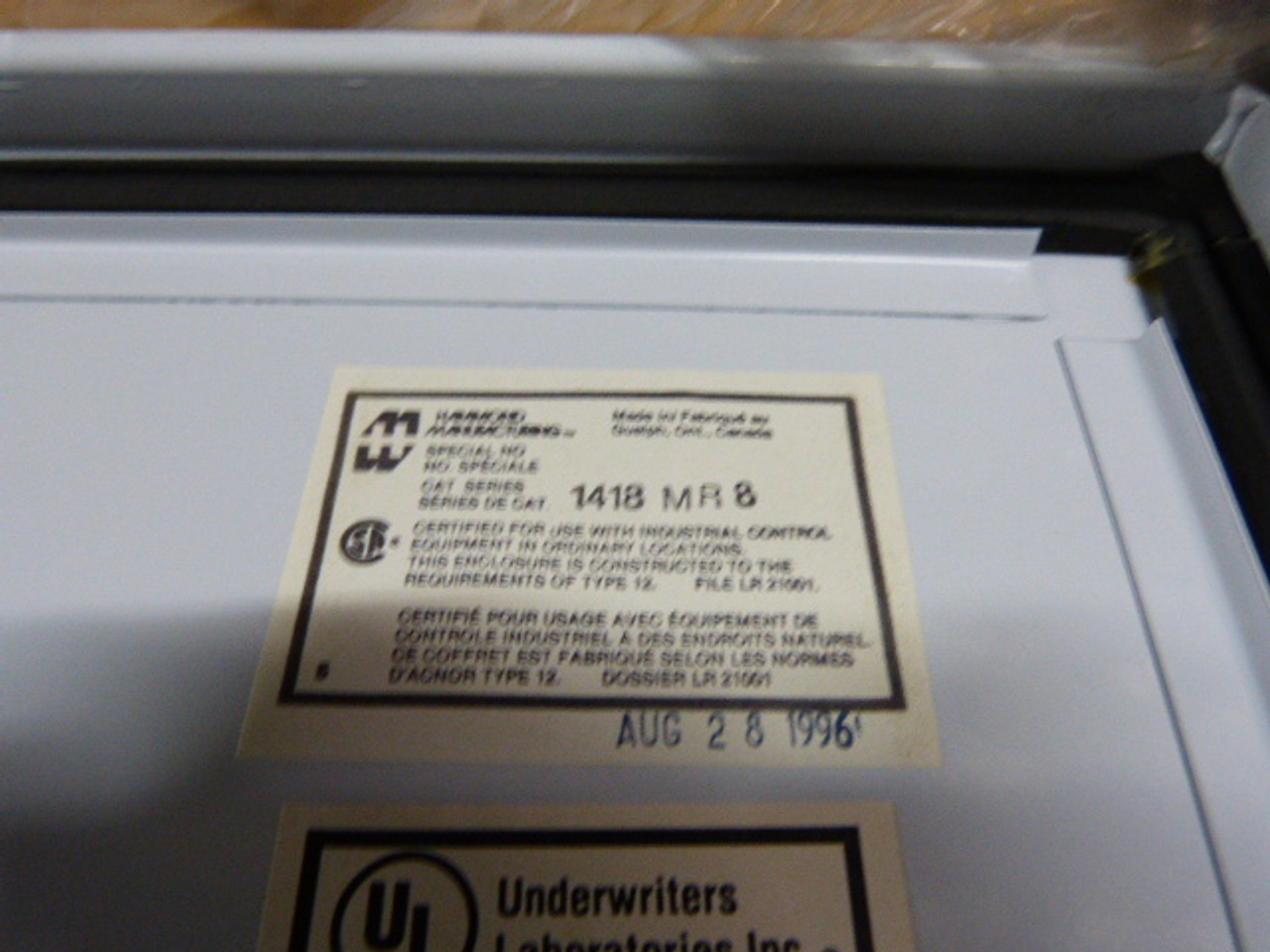 Hammond 1418MR8 Enclosure 30x36x8" ! NEW !