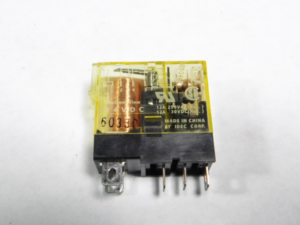 IDEC RJ1S-C-D24 Relay 24V DC 12A ! NOP !