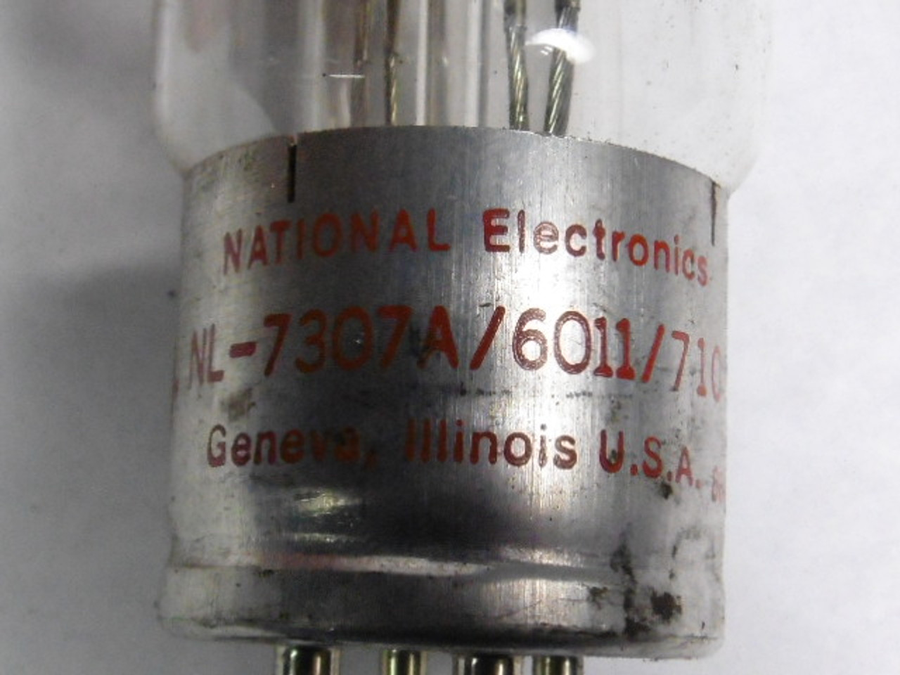 National Electronics NL-7307A/6011/710 Vacuum Tube USED