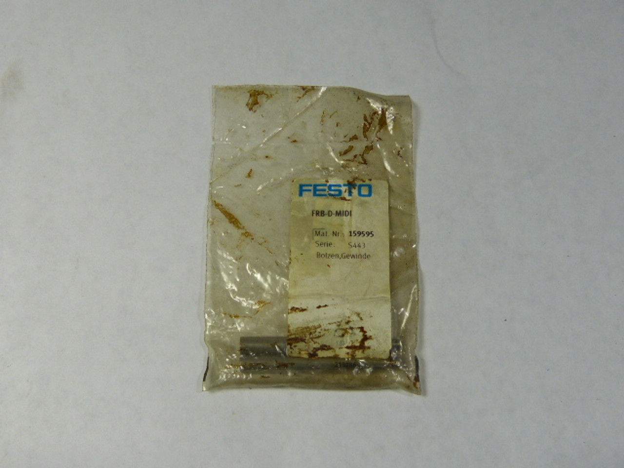 Festo 159595 FRB-D-MIDI Threaded Bolt Damaged Open Bag NWB