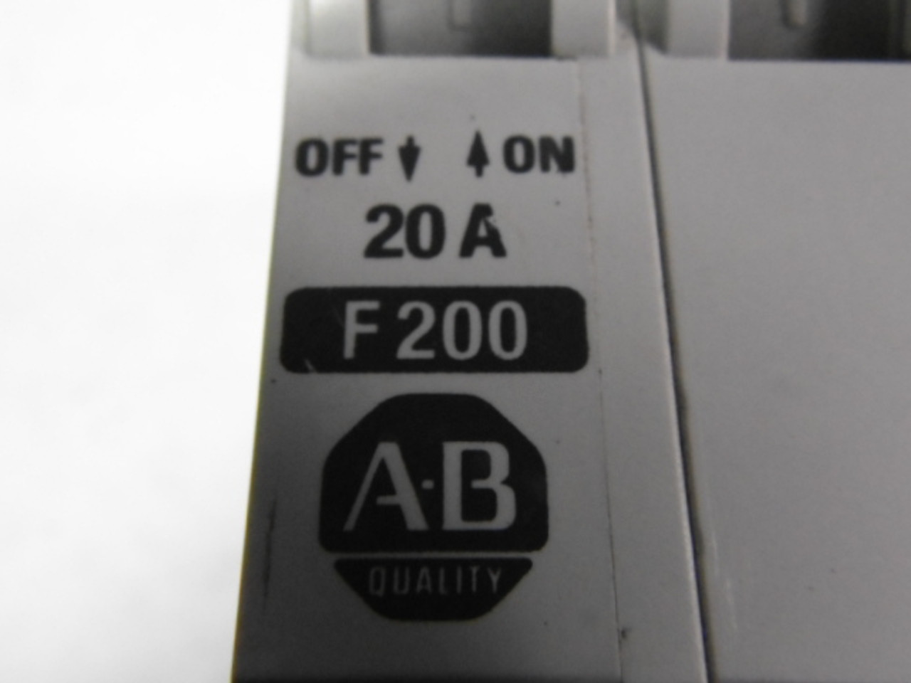 Allen-Bradley 1492-CB2-F200 Circuit Breaker 2-Pole 20A 420/480V USED