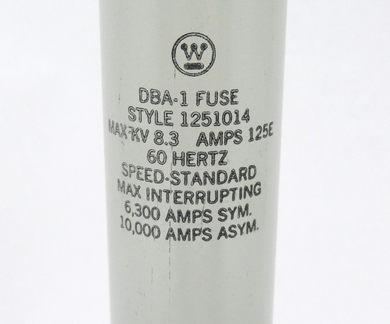 Westinghouse DBA-1/1251014 Fuse 125E A 8.3kV SHELF WEAR NOP