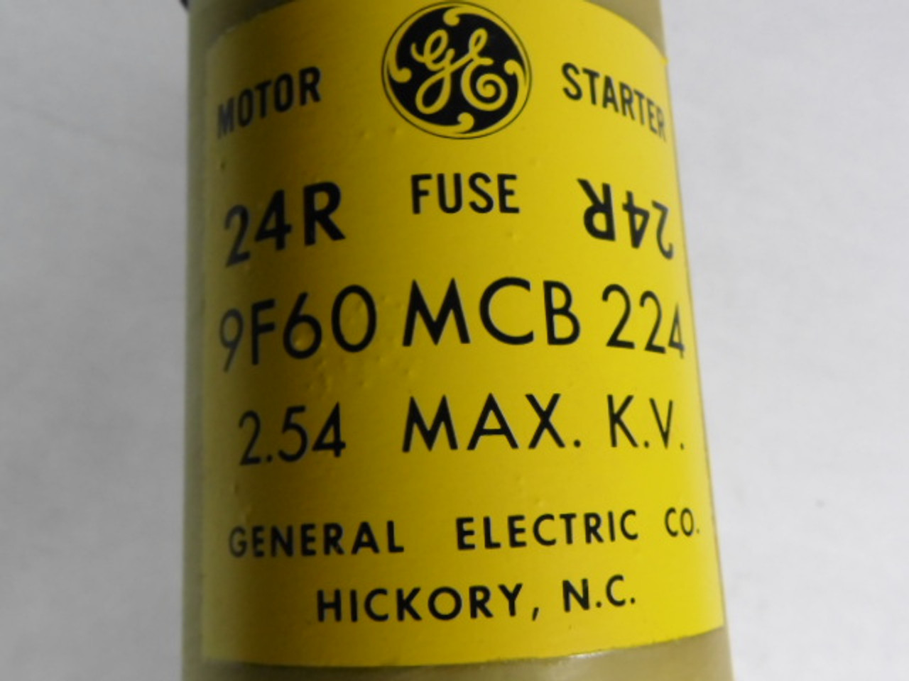 General Electric 9F60MCB224 Double-Barrel Fuse 24R 2.54kV 60Hz ! NEW !