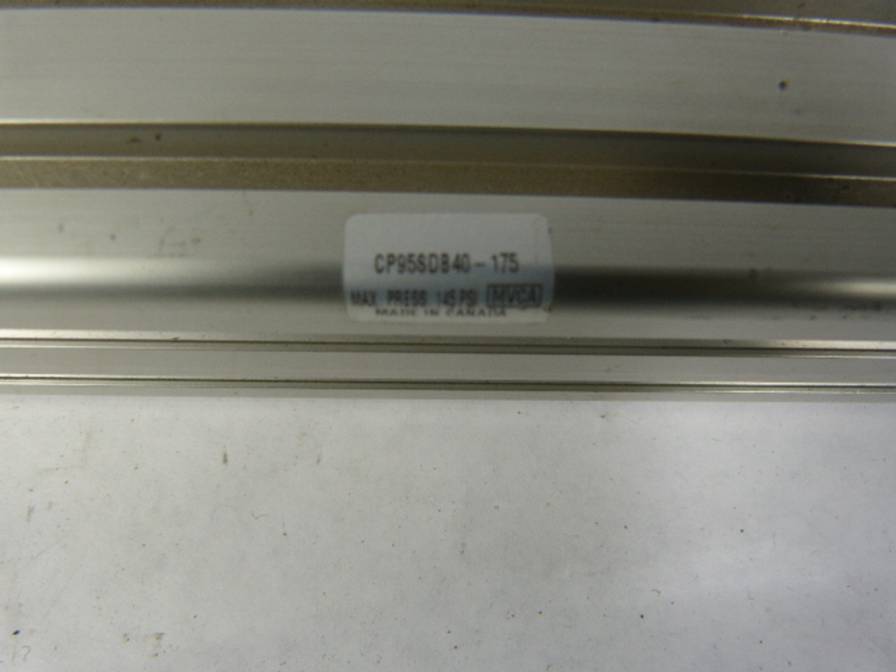 SMC CP95SDB40175 Pneumatic Cylinder Profile Tube USED
