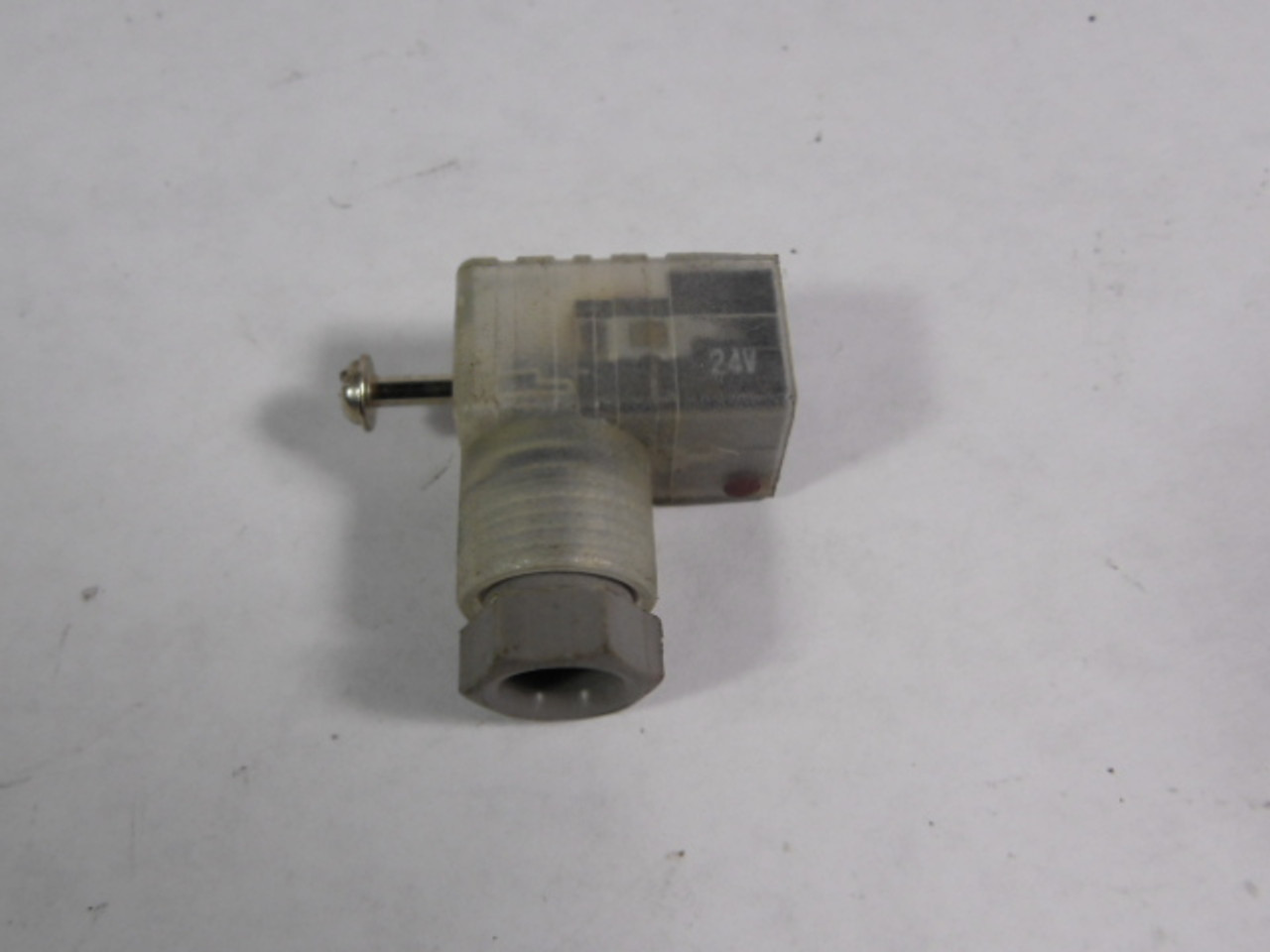 Hirschmann A14 Solenoid Valve Connector 24V DC USED