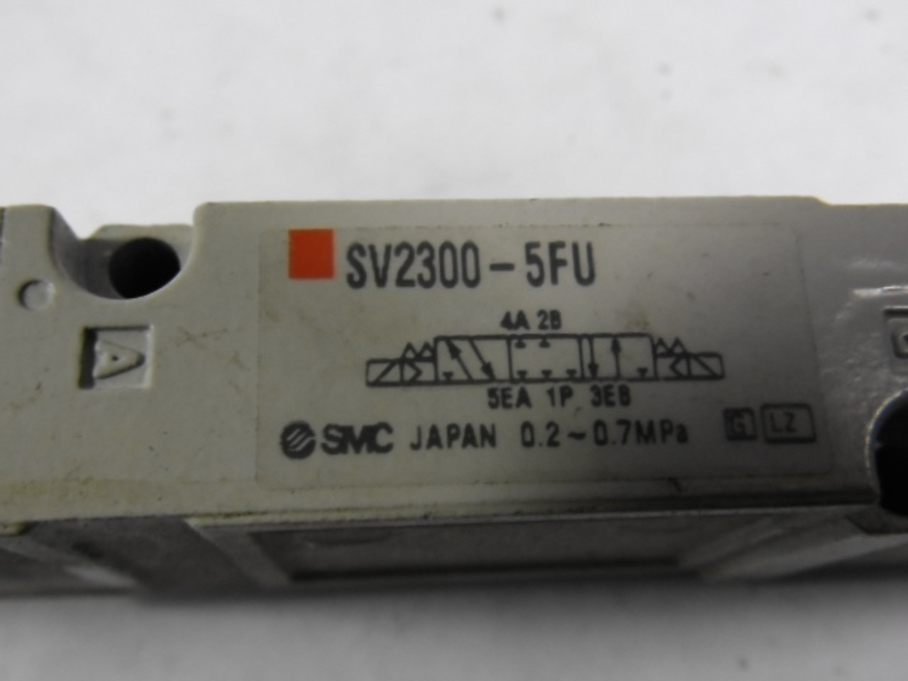 SMC SV2300-5FU Solenoid Valve 0.2-0.7MPa USED