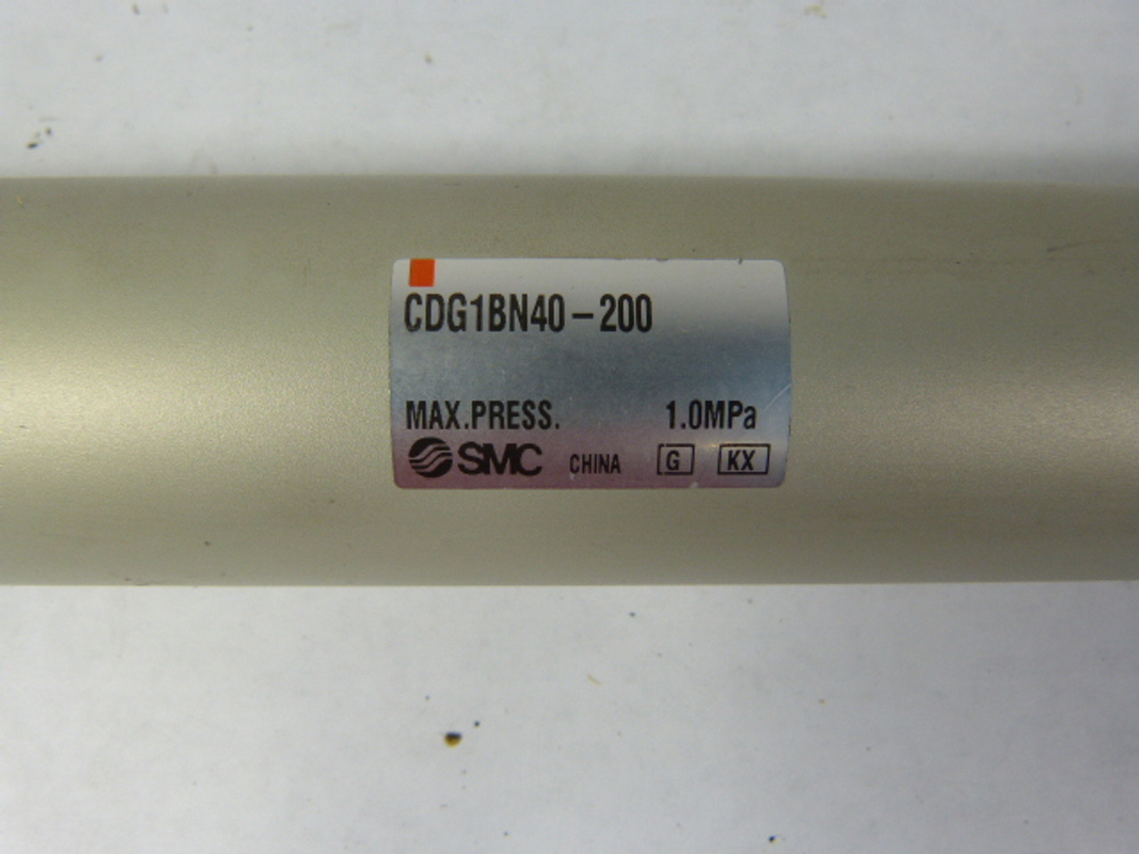 SMC CDG1BN40-200 Air Cylinder 40 mm Bore 200 mm Stroke Double Acting USED