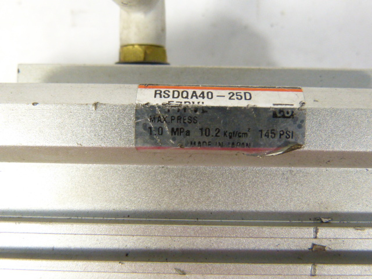 SMC RSDQA40-25D RSQ/RSA Misc Specializec Pneumatic Cylinder USED
