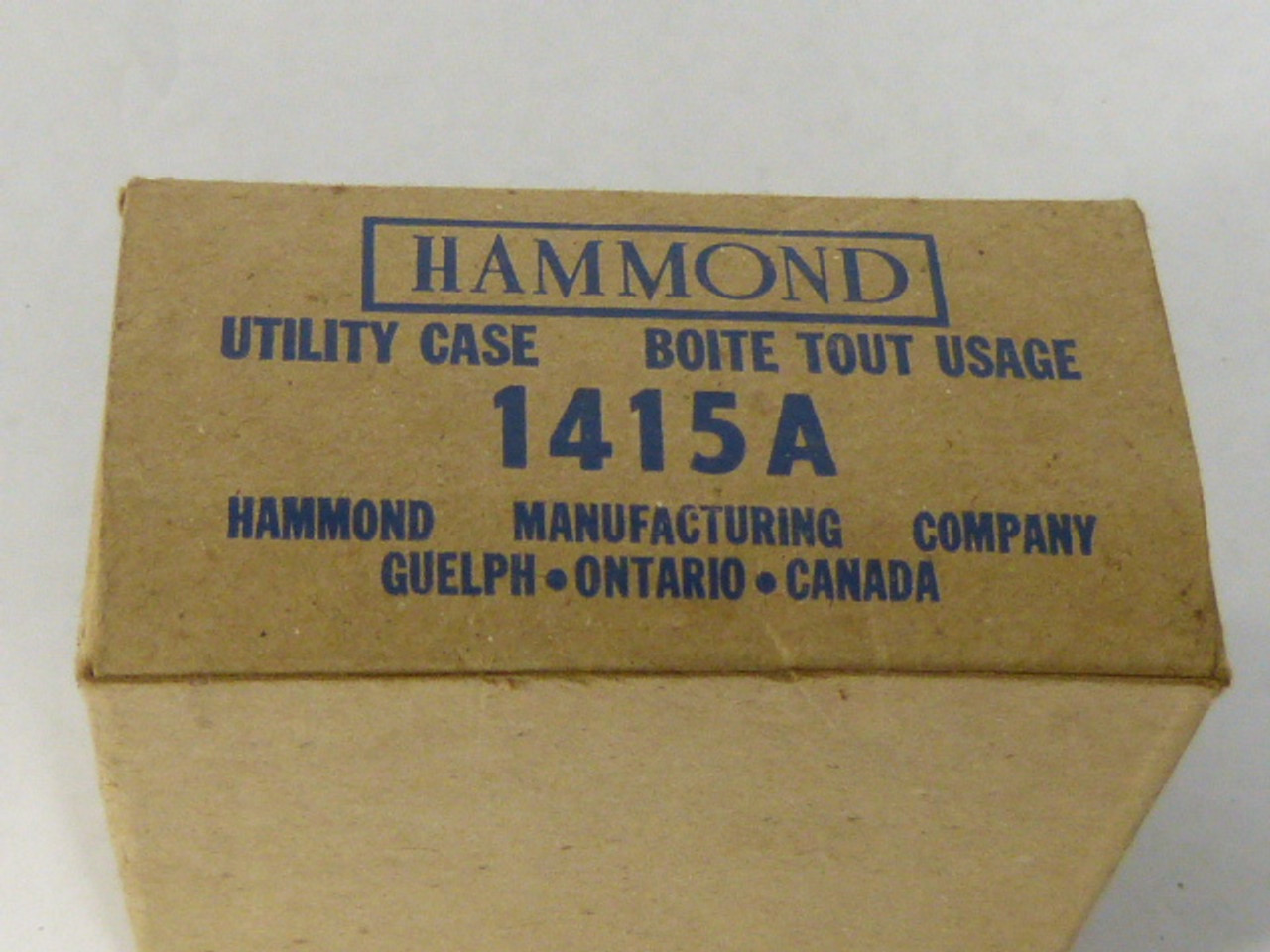 Hammond 1415A Steel Utility Enclosure - Gray 4In x 4In x 2In ! NEW !