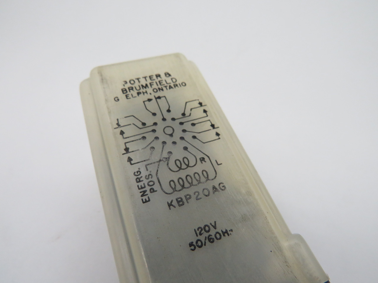 Potter & Brumfield KBP20AG-120 Relay 10A 120V 50/60Hz USED