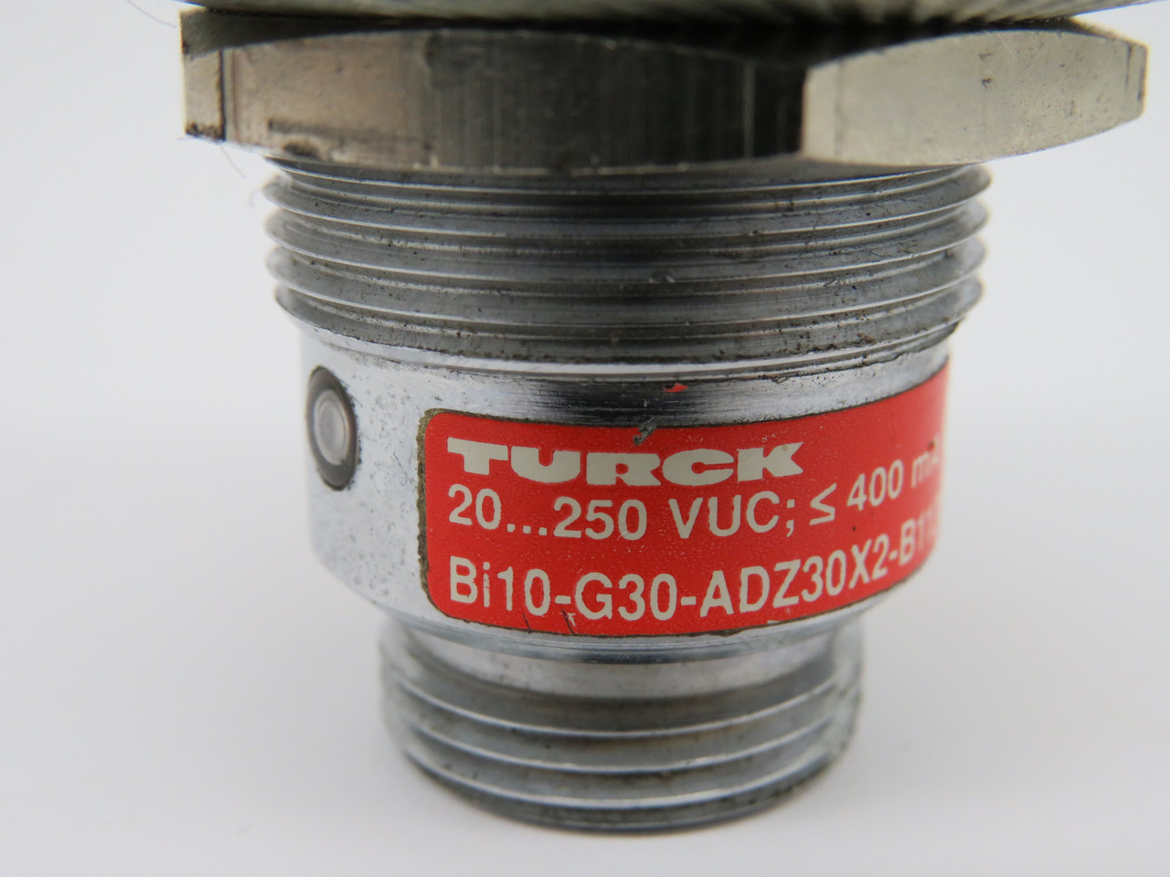Turck Bi10-G30-ADZ30X2-B1131/S34 Proximity Sensor 400mA 20-250V 10mm USED