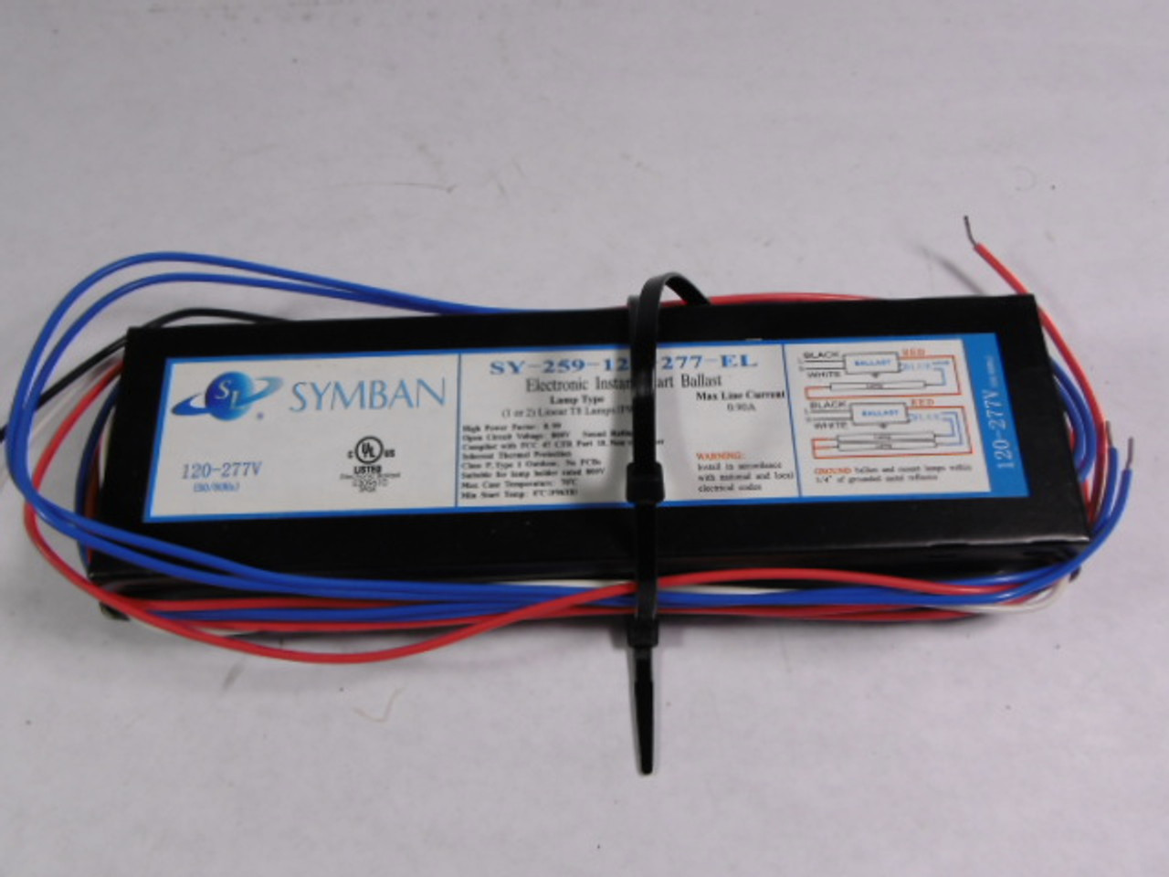 Symban SY-259-120-277-EL Instant Start Ballast 120-277V 50/60Hz ! NOP !