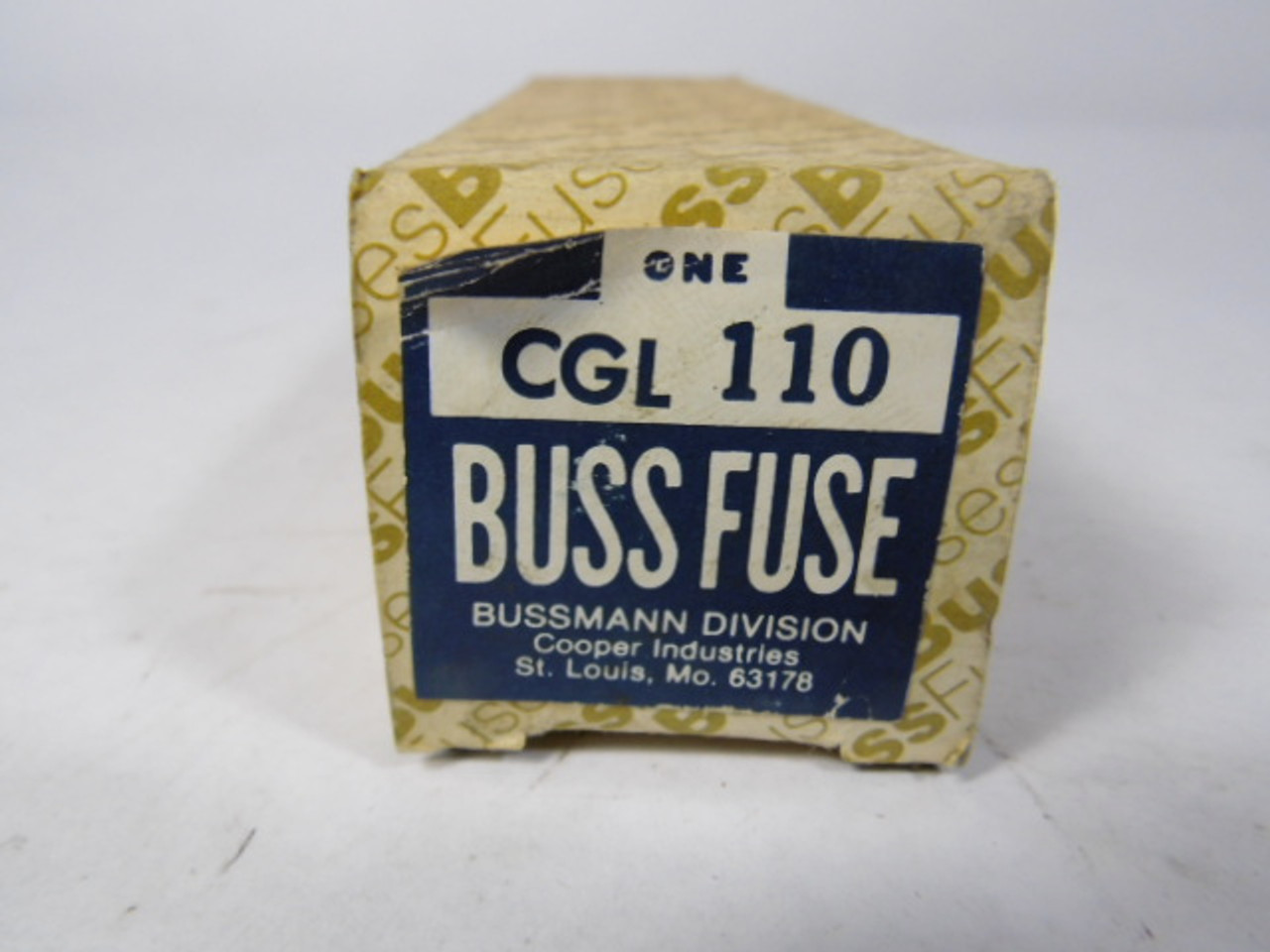 Bussmann CGL-110 Fast Acting Fuse 110A 600VAC  ! NEW !