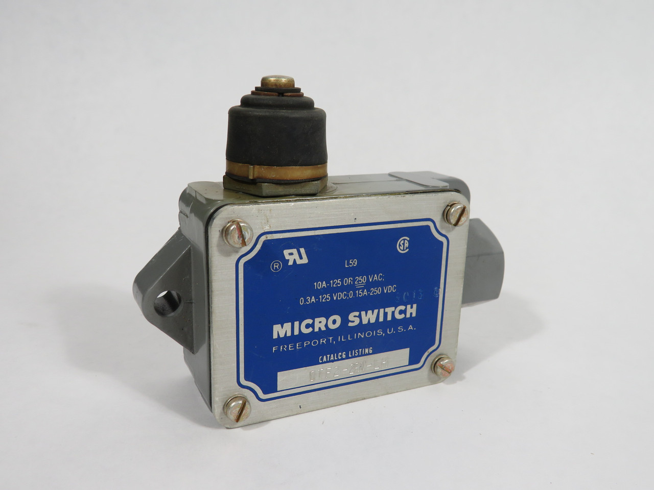 Microswitch DTF2-2RN-LH Limit Switch 10A 125/250VAC 0.3-0.15A 125-250VDC ! NOP !