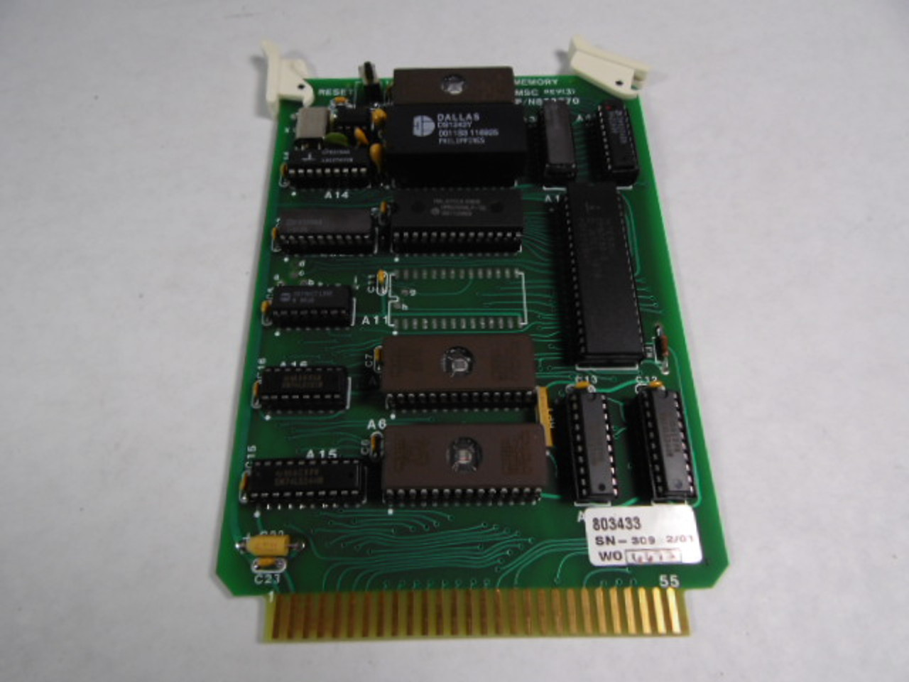 MSC 803770 Rev. 3 Main CPU/Memory Board USED