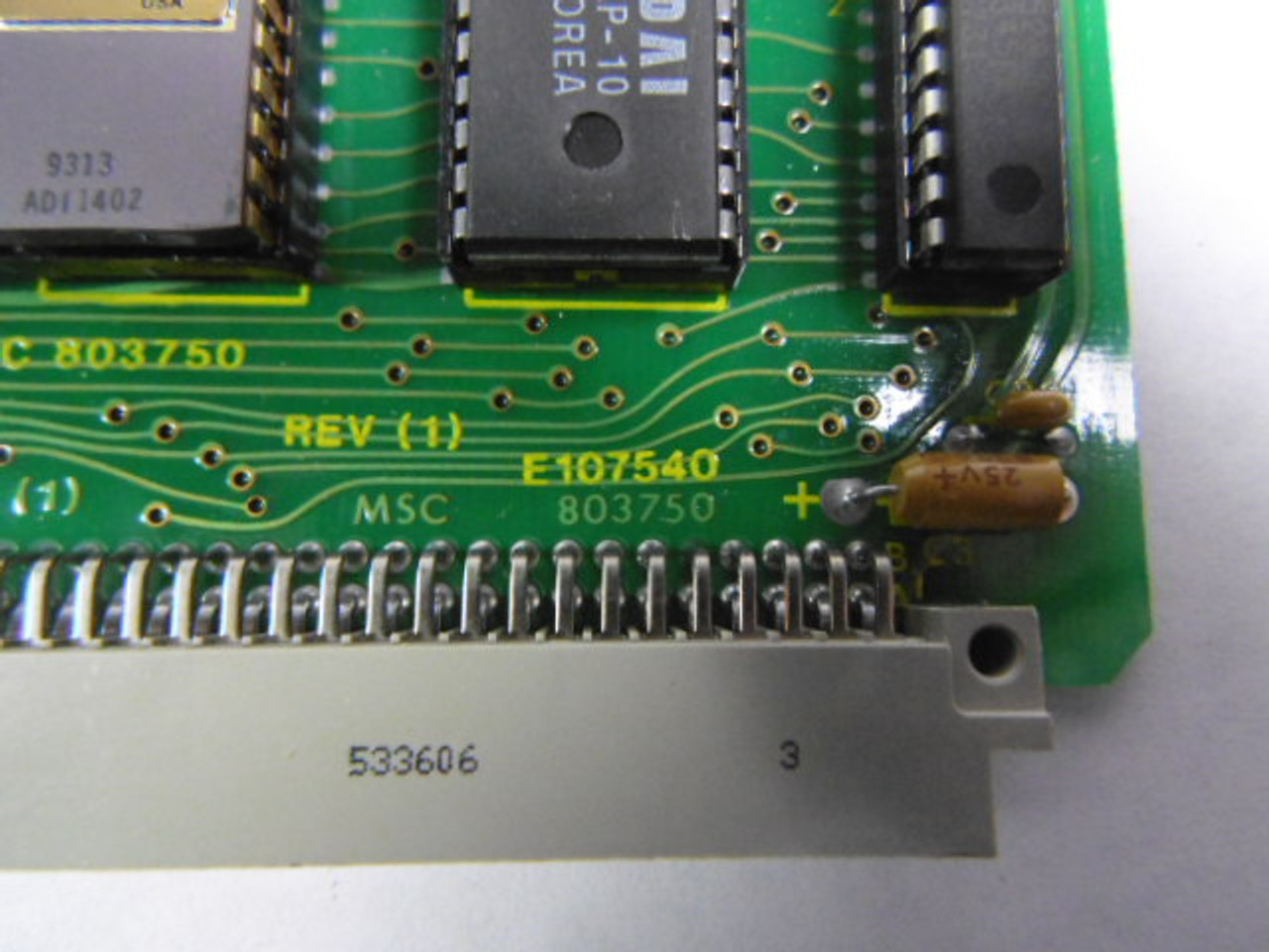 MSC 803750 Rev. 1 A/D Board USED