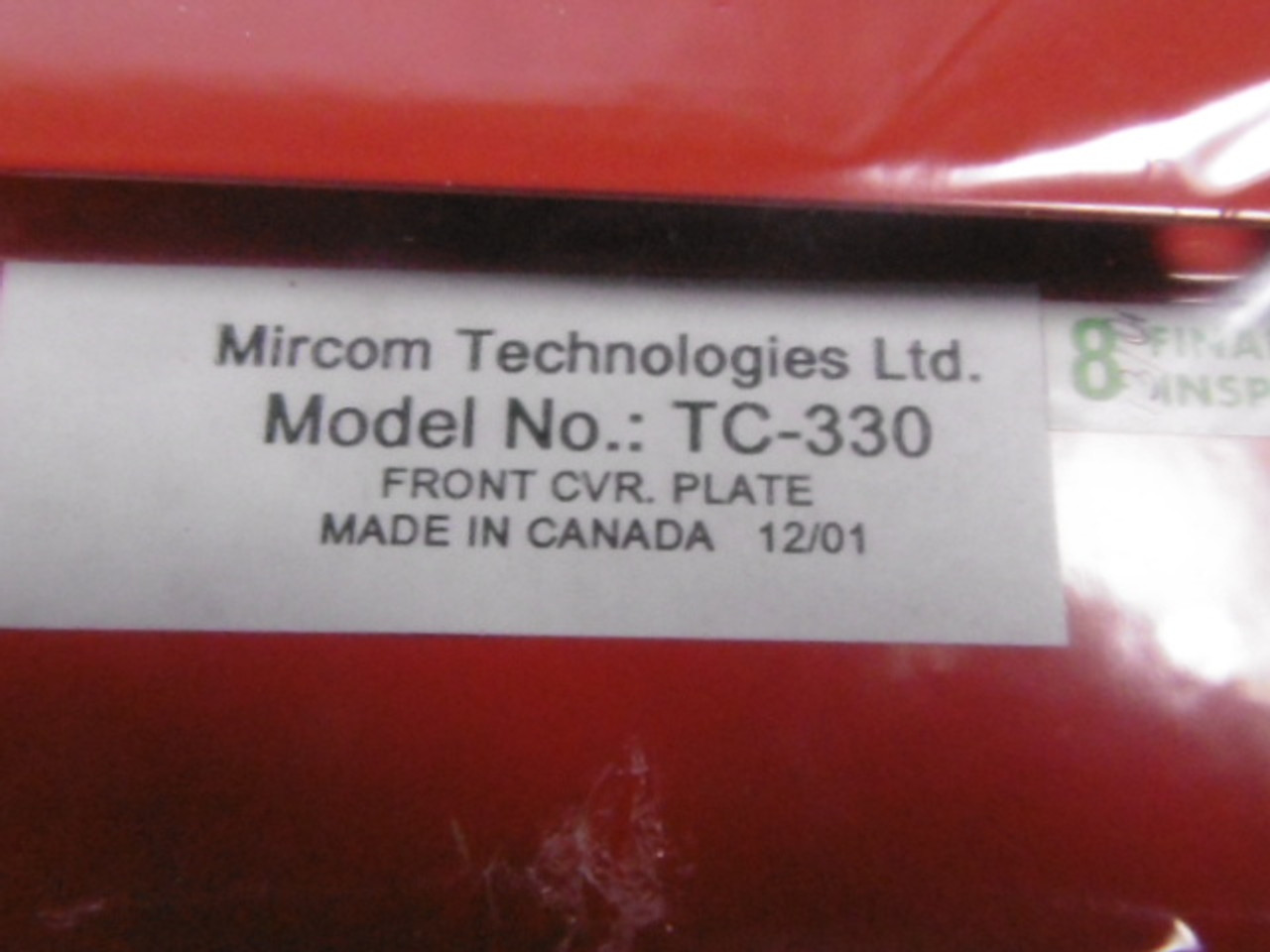 Mircom TC-330 Flush-Mount Enclosure Red 15x8" Pack of 2 pcs ! NEW !