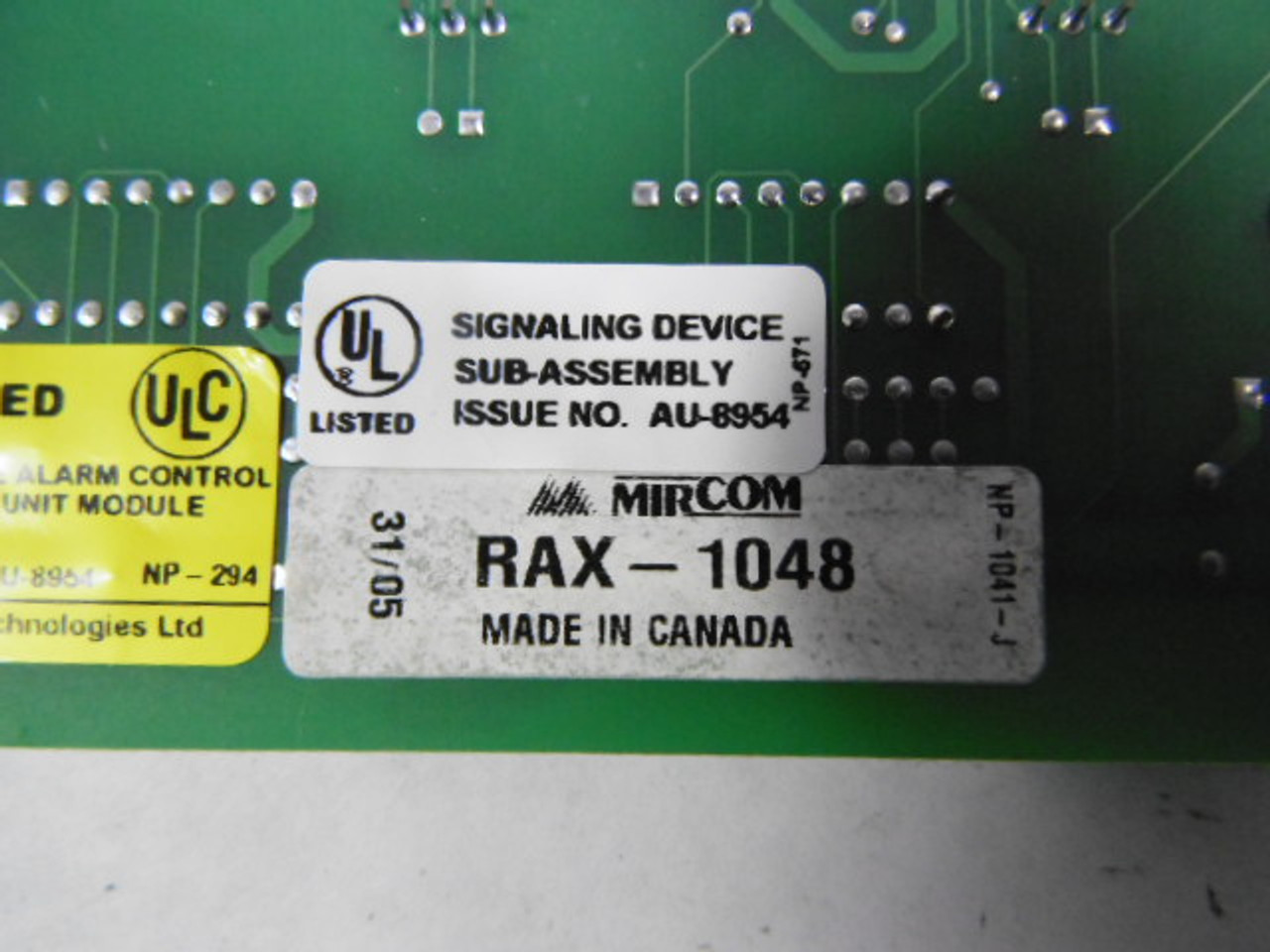 Mircom RAX-1048 Programmable Zone LED Annunciator Module ! NEW !