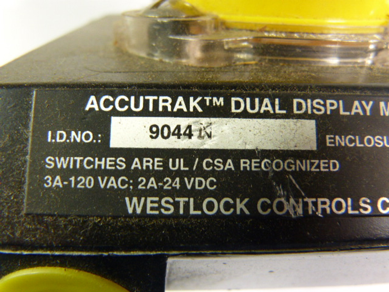 Westlock 9044N Accutrak Dual Display Monitor 3A 120VAC 2A 24VDC ! NEW !