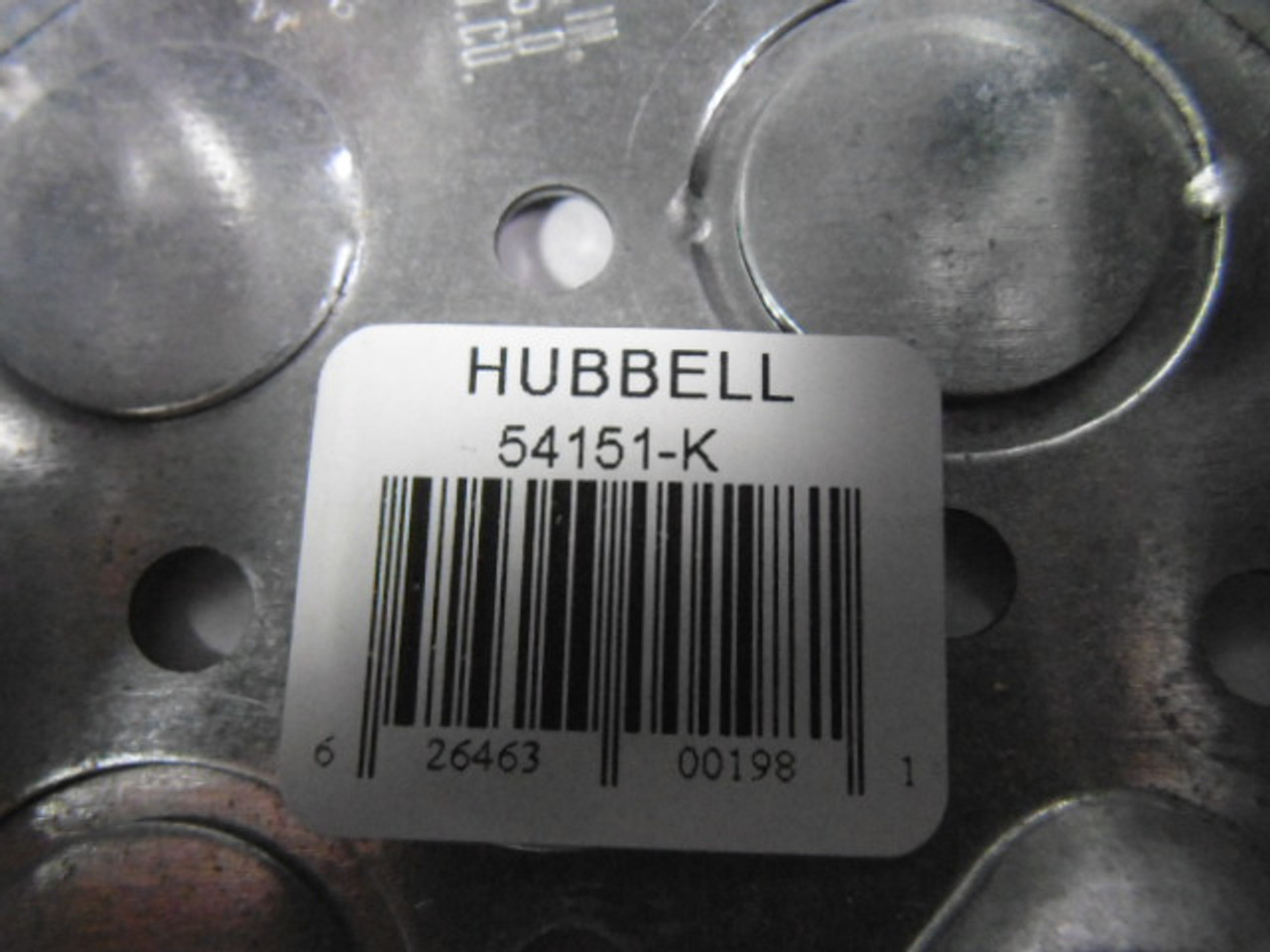 Hubbell 54151-K Octagonal Conduit Box 1-1/2x4x4" 8 Knockouts NOP